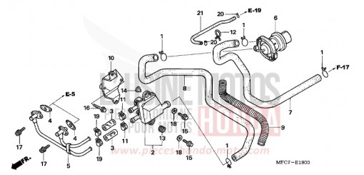 SOUPAPE D'AIR FMX6505 de 2005